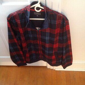 Club Room Men's Large Multicolor Light Weight Jacket - Never Worn